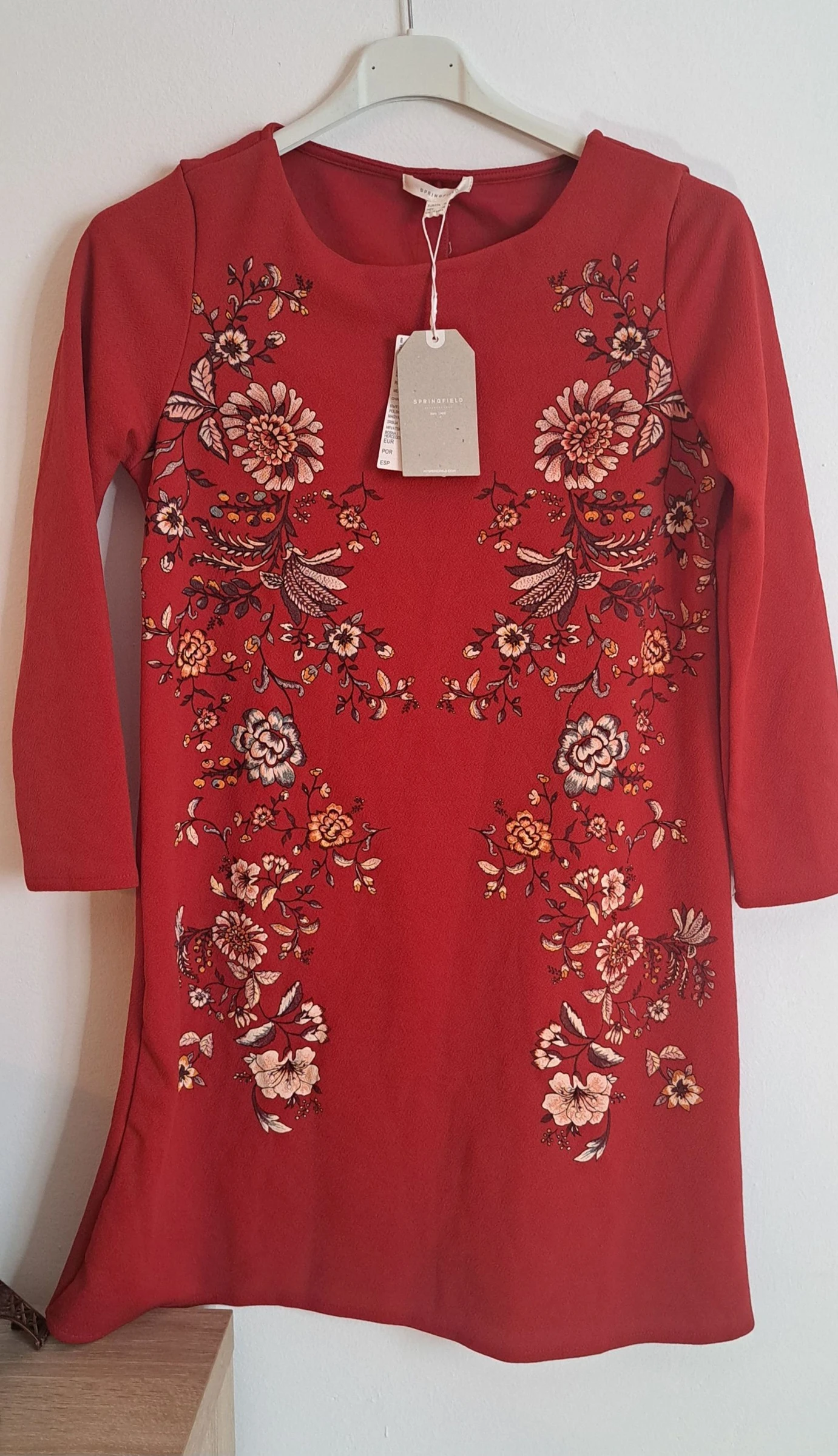 Vestido corto rojo Sprinfield – photo 2